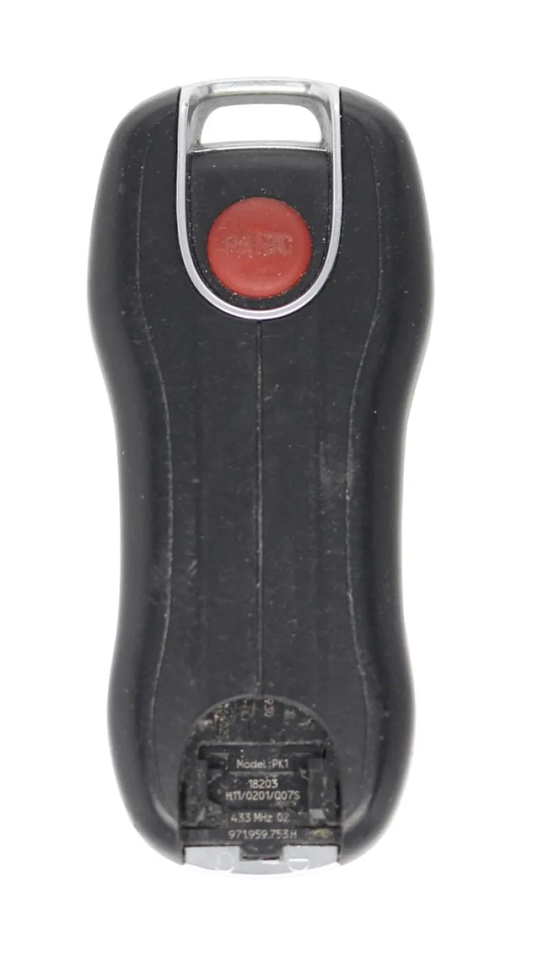 Unrefurbished OEM Porsche IYZ-PK1 4 Button Key Fob - Grade C