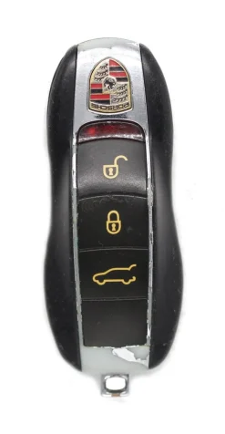 Unrefurbished OEM Porsche KR55WK50138 4 Button Key Fob - Grade C