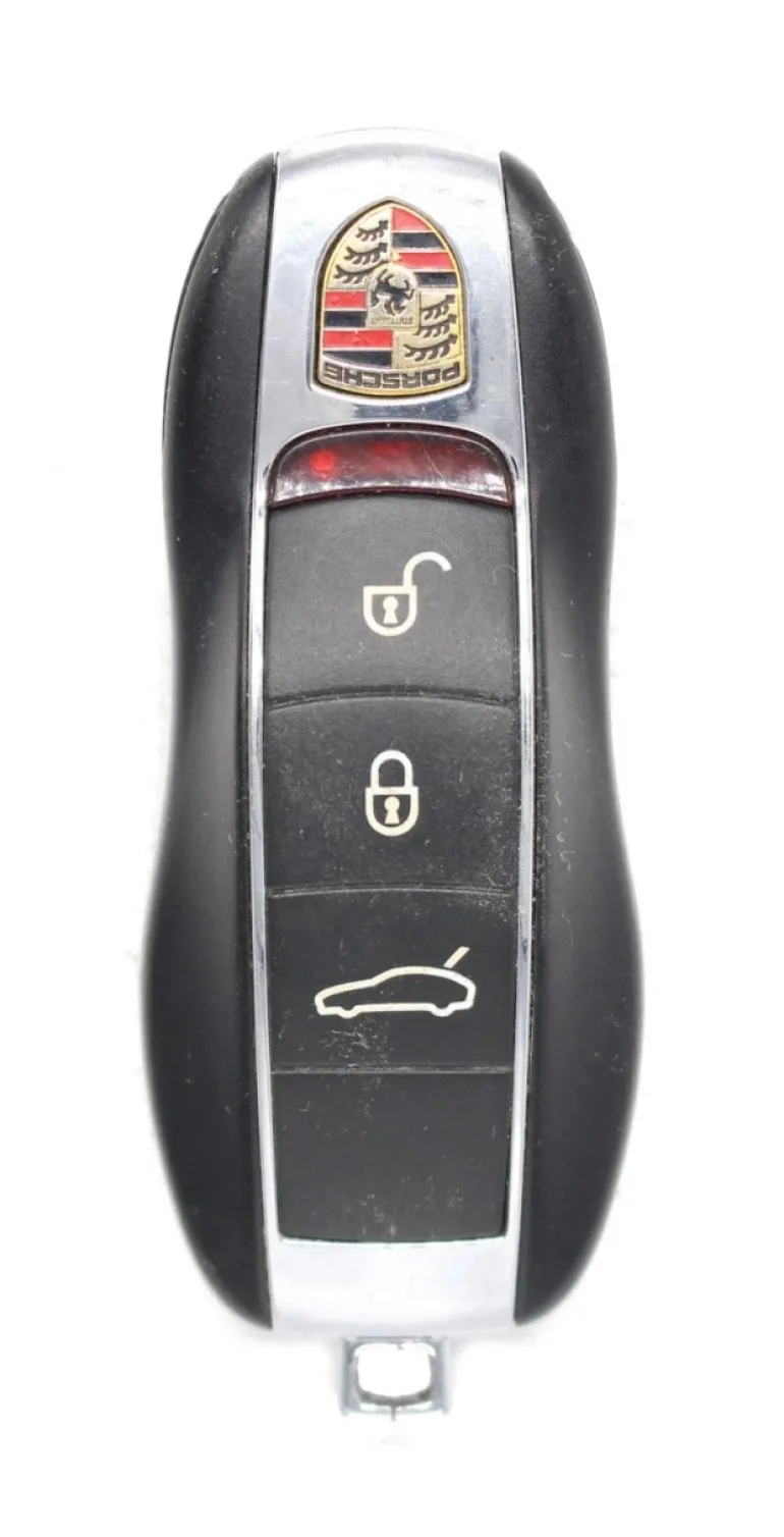 Unrefurbished OEM Porsche KR55WK50136 4 Button Key Fob - Grade A
