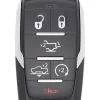 Unrefurbished OEM Ram 68442910 AB OHT-4882056 6 Button Key Fob - Grade A