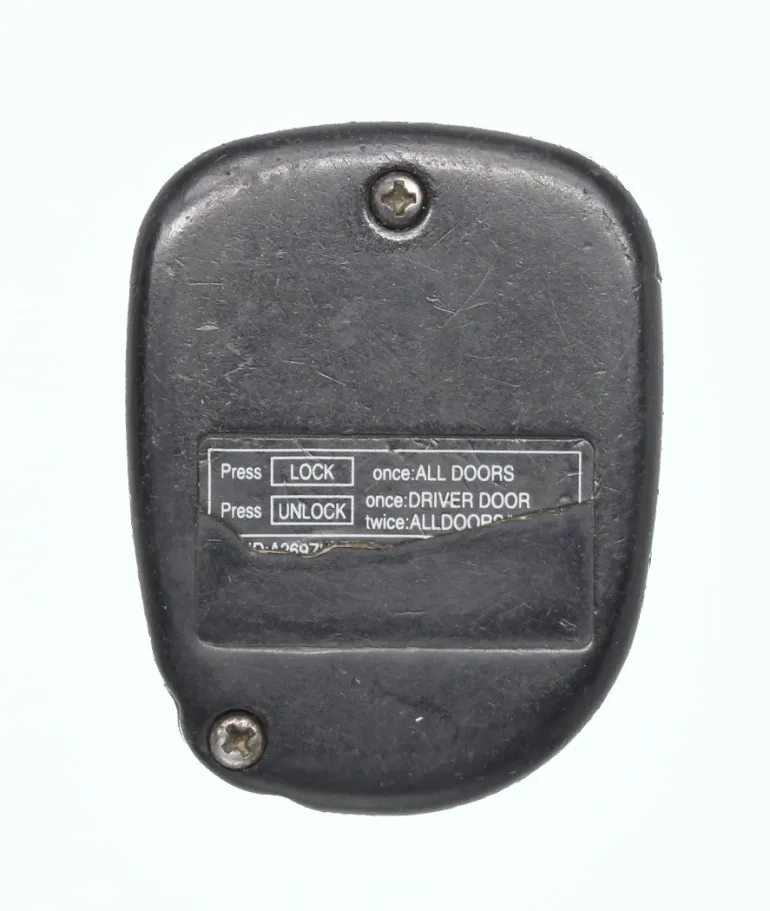 Unrefurbished OEM Saab Subaru BMW A269ZUA111 2 Button Key Fob - Grade C
