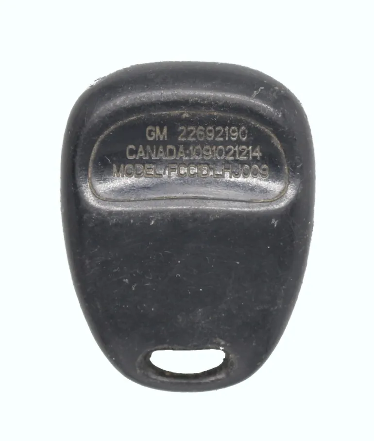 Unrefurbished OEM Saturn LHJ009 4 Button Key Fob - Grade C