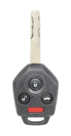 Unrefurbished OEM Subaru CWTWB1U811 Japan 4 Button Key Fob - Grade C