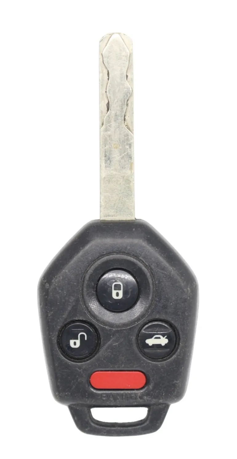 Unrefurbished OEM Subaru CWTWBU811 Mexico 4 Button Key Fob - Grade C
