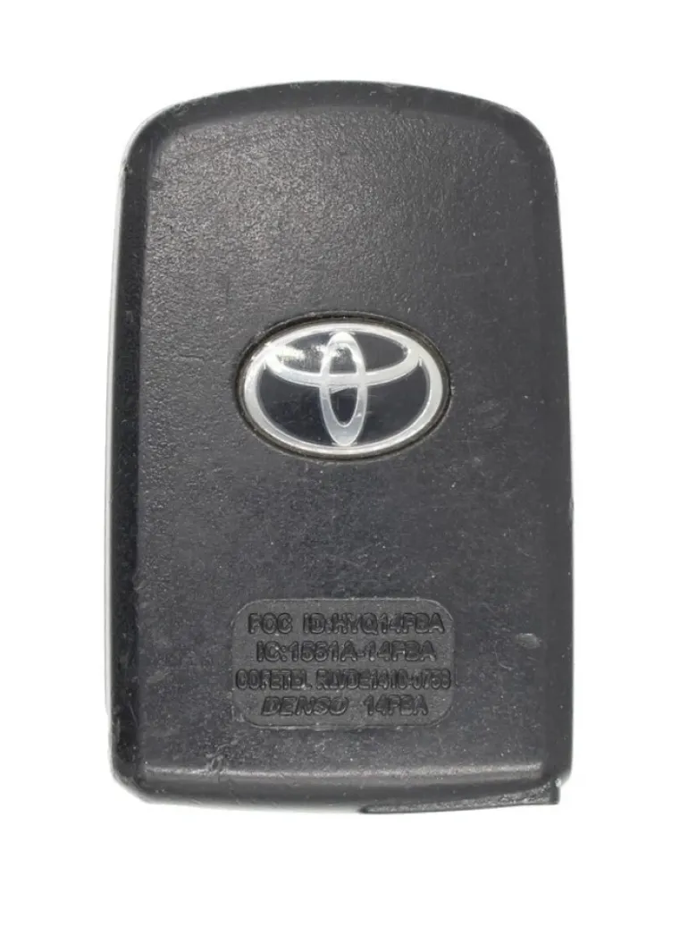 Unrefurbished OEM Toyota 281451-2110 AG HYQ14FBA 3 Button Key Fob - Grade C