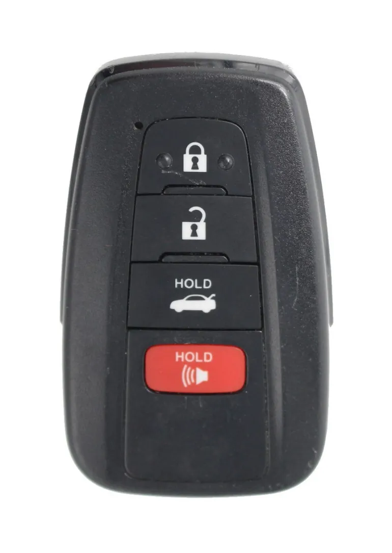 Unrefurbished OEM Toyota Corolla Hybrid 8990H-12040 HYQ14FBN 4 Button Key Fob - Grade C