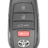 Unrefurbished OEM Toyota Crown HYQ14FBX 4 Button Key Fob - Grade A