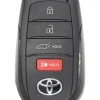 Unrefurbished OEM Toyota Crown 8990H-30260 HYQ14FGZ Key Fob 4 Button - Grade A
