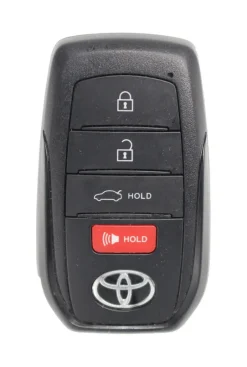 Unrefurbished OEM Toyota Crown HYQ14FBX 4 Button Key Fob w/ Trunk Release - Grade C