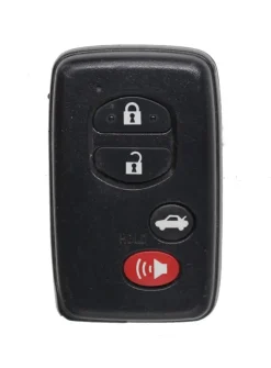 Unrefurbished OEM Toyota 271451-3370 E HYQ14AAB 4 Button Key Fob - Grade C