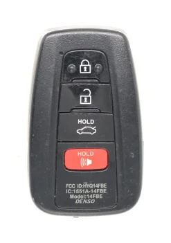 Unrefurbished OEM Toyota 231451-0410 G HYQ14FBE 4 Button Key Fob - Grade C