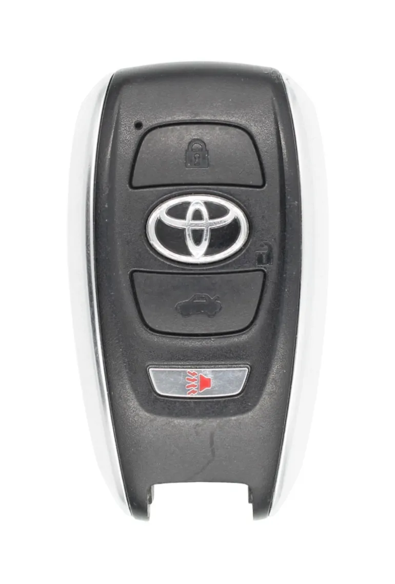 Unrefurbished OEM Toyota 231451-7000 G HYQ14AHK 4 Button Key Fob - Grade A