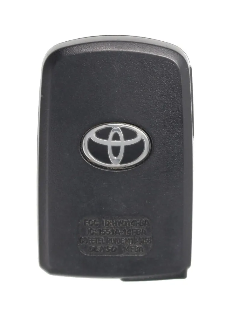 Unrefurbished OEM Toyota 281451-0020 G HYQ14FBA 3 Button Key Fob - Grade A