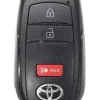 Unrefurbished OEM Toyota 231451-2561 G HYQ14FBW 3 Button Key Fob - Grade C