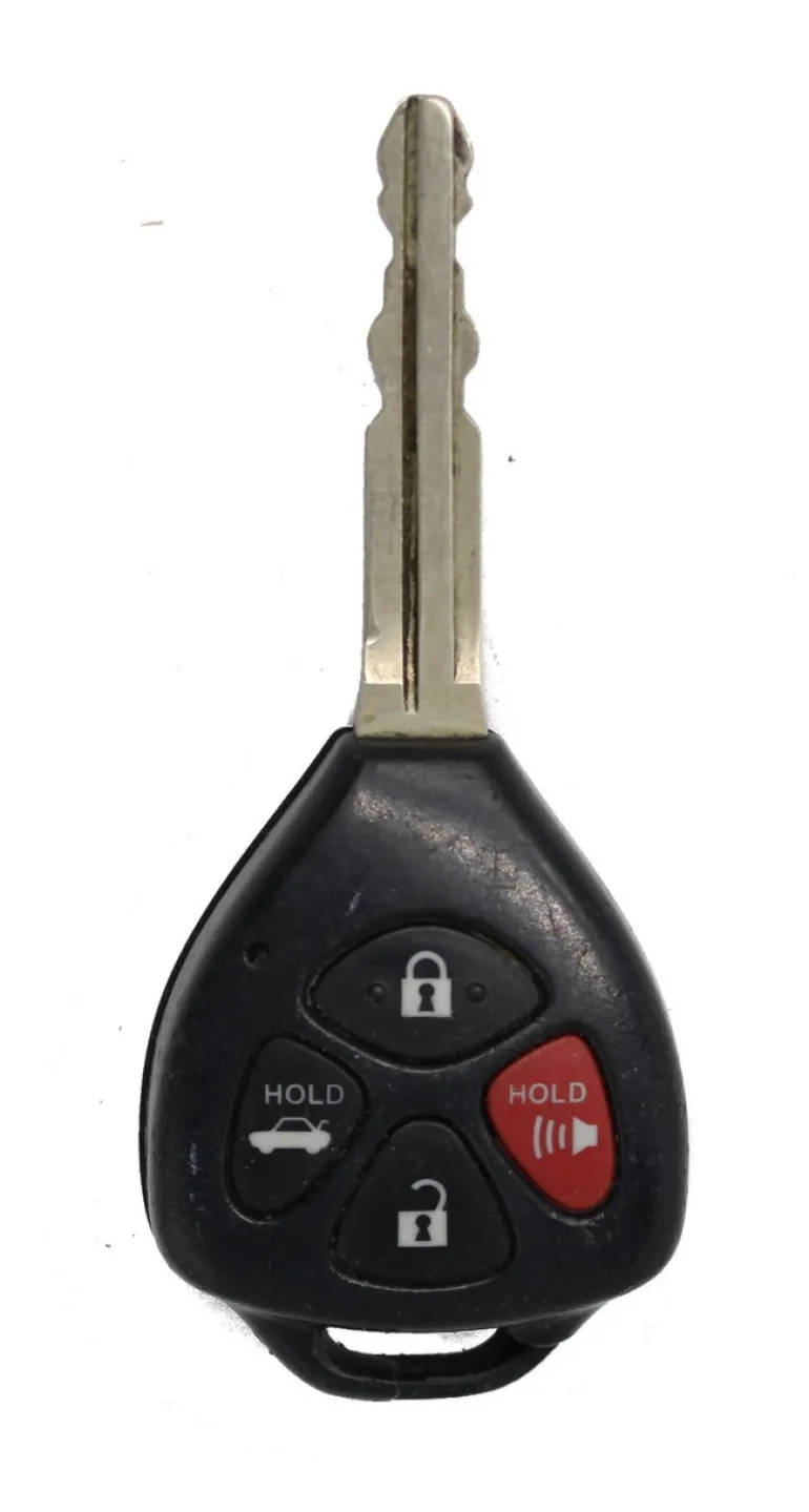 Unrefurbished OEM Toyota GQ4-29T 4 Button Key Fob - Grade C