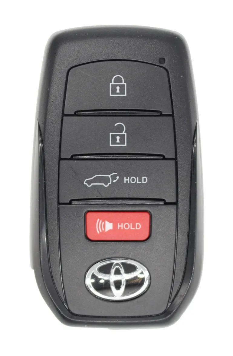 Unrefurbished OEM Toyota 8990H-0C020 HYQ14FBX 4 Button Key Fob - Grade A