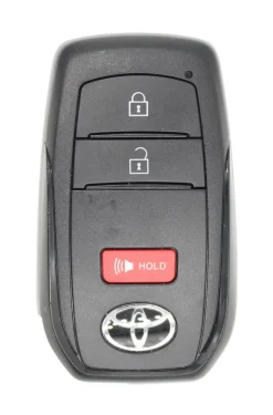 Unrefurbished OEM Toyota 8990H-0C030 HYQ14FBX 3 Button Key Fob - Grade A