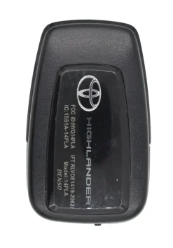 Unrefurbished OEM Toyota 8990H-0E360 HYQ14FLA 3 Button Key Fob - Grade A