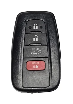 Unrefurbished OEM Toyota 8990H-0E370 HYQ14FLA 4 Button Key Fob - Grade A
