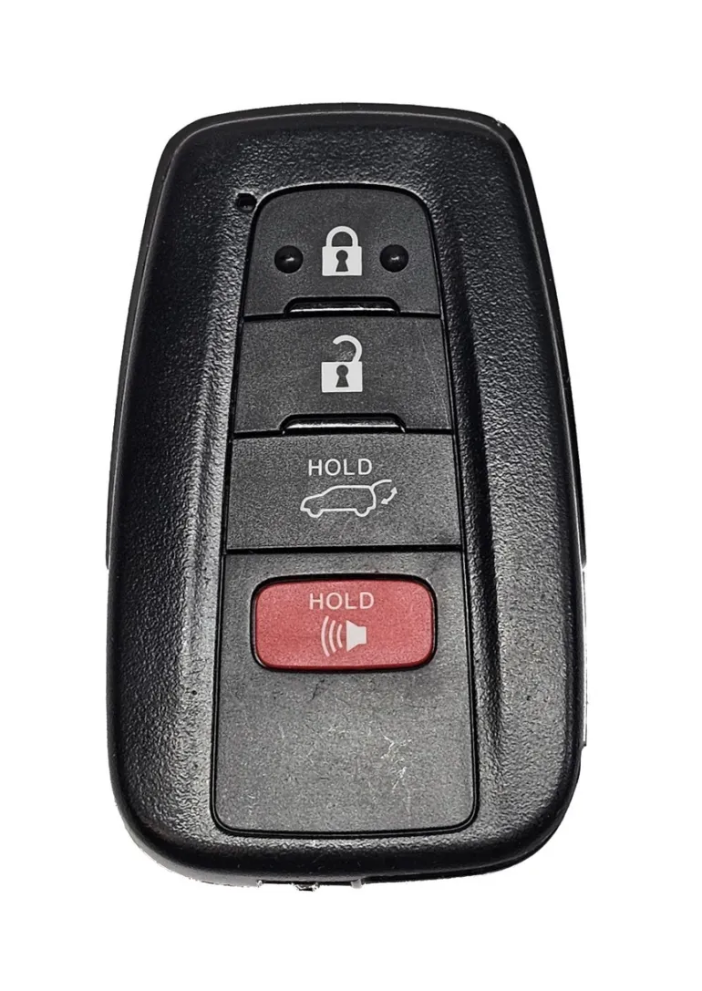 Unrefurbished OEM Toyota 8990H-0E370 HYQ14FLA 4 Button Key Fob - Grade A