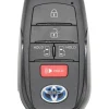 Unrefurbished OEM Toyota 8990H-08020 HYQ14FBX 5 Button Key Fob - Grade A