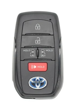 Unrefurbished OEM Toyota 8990H-08020 HYQ14FBX 5 Button Key Fob - Grade A