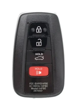 Unrefurbished OEM Toyota 8990H-07020 Hybrid HYQ14FBE4 Button Key Fob - Grade A