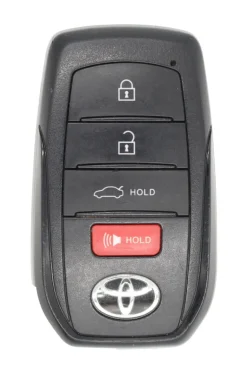 Unrefurbished OEM Toyota 8990H-30191 HYQ14FBX 4 Button Key Fob - Grade A
