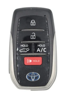 Unrefurbished OEM Toyota 8990H-42380 HYQ14FBX 5 Button Key Fob - Grade A