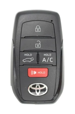Unrefurbished OEM Toyota 8990H-42520 HYQ14FBX 5 Button Key Fob - Grade A