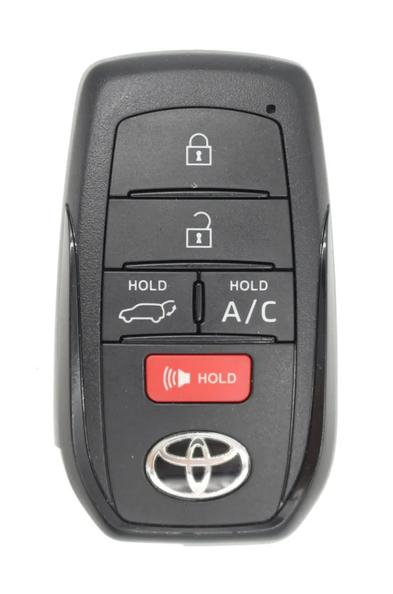 Unrefurbished OEM Toyota 8990H-42520 HYQ14FBX 5 Button Key Fob - Grade A