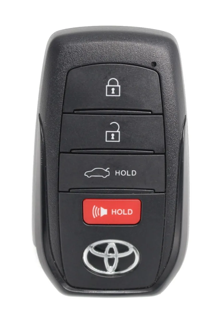 Unrefurbished OEM Toyota 8990H-12640 HYQ14FLE 4 Button Key Fob - Grade A