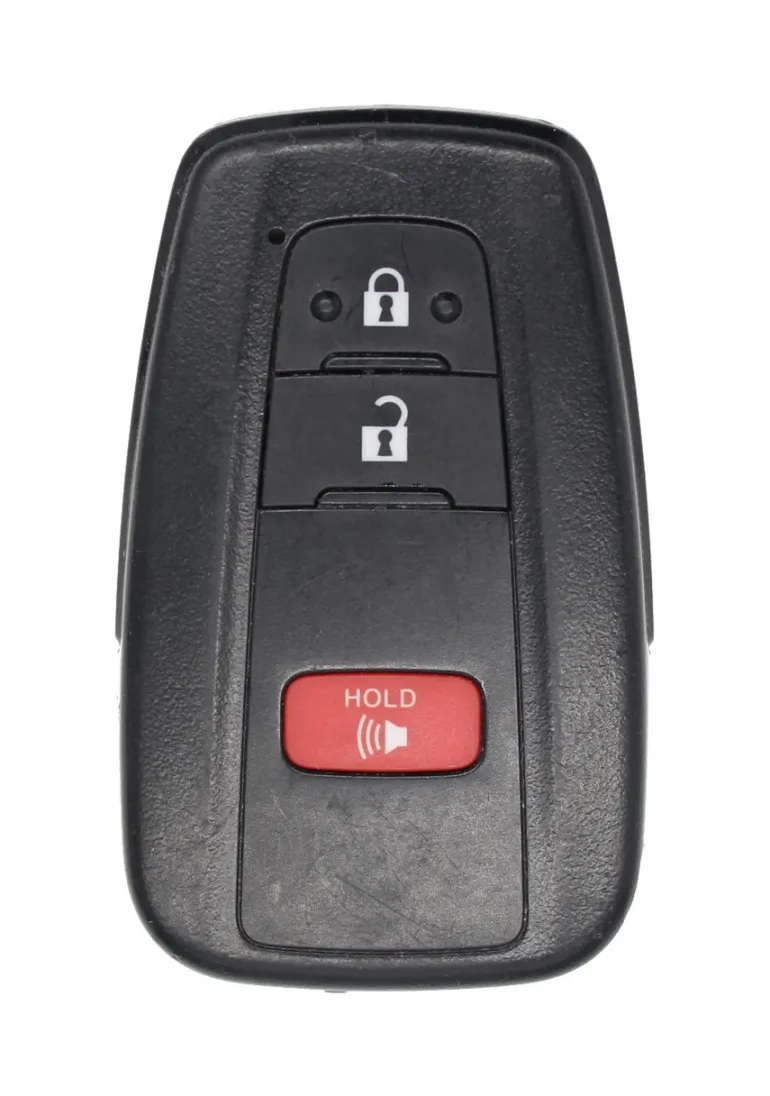 Unrefurbished OEM Toyota Highlander HYQ14FLA 3 Button Key Fob - Grade C