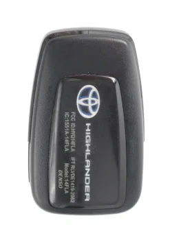 Unrefurbished OEM Toyota Highlander Hybrid HYQ14FLA 4 Button Key Fob - Grade C