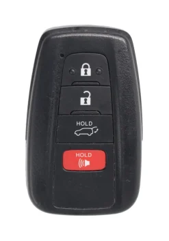 Unrefurbished OEM Toyota Highlander Hybrid HYQ14FLA 4 Button Key Fob - Grade C