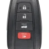 Unrefurbished OEM Toyota Hybrid HYQ14FBC 4 Button Key Fob - Grade A