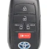 Unrefurbished OEM Toyota Hybrid HYQ14FBX 5 Button Key Fob - Grade C