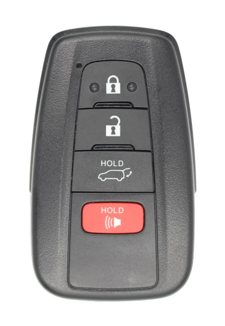 Unrefurbished OEM Toyota Hybrid HYQ14FLA 4 Button Key Fob - Grade A