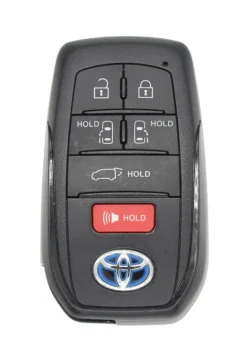 Unrefurbished OEM Toyota HybridHYQ14FBX 6 Button Key Fob - Grade A