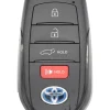 Unrefurbished OEM Toyota Hybrid HYQ14FBX 4 Button Key Fob - Grade A