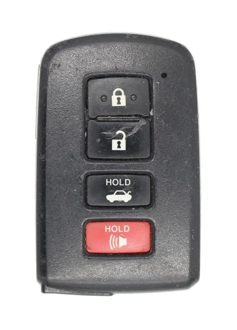 Unrefurbished OEM Toyota 281451-0020 HYQ14FBA 4 Button Key Fob - Grade C