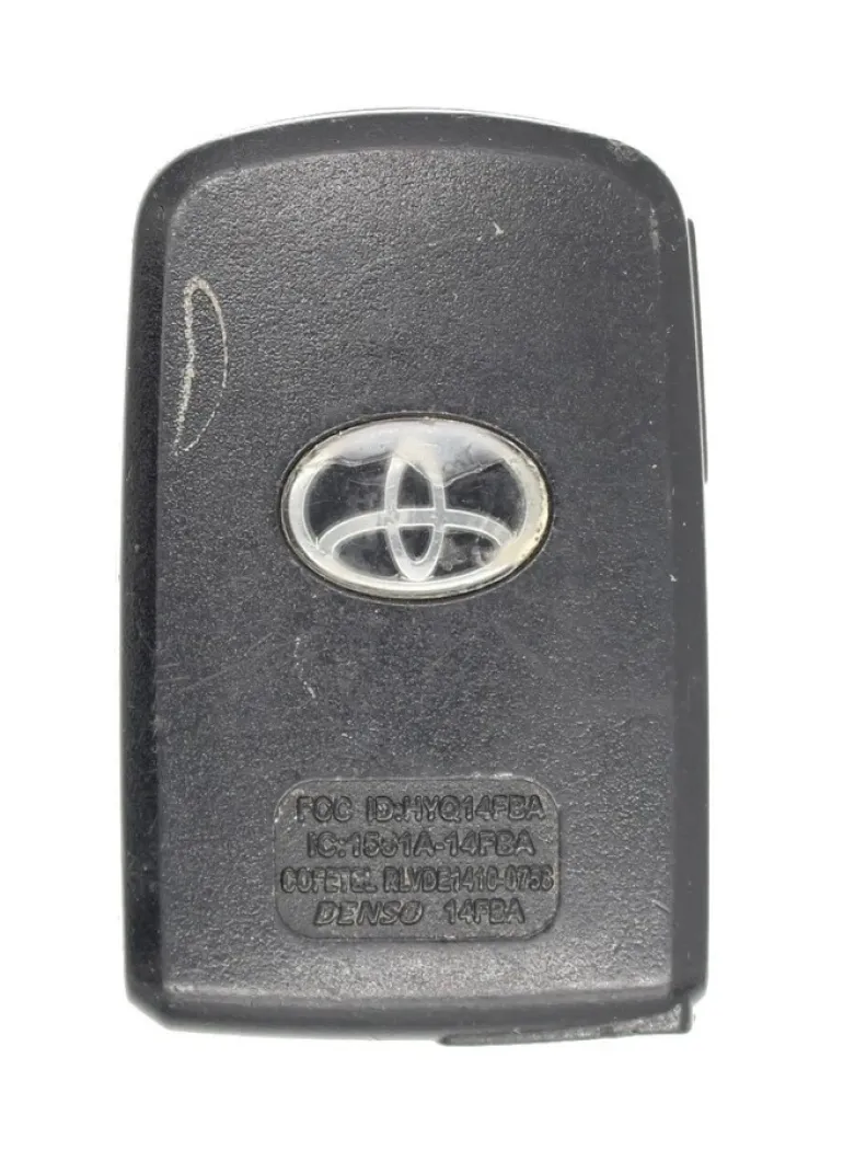 Unrefurbished OEM Toyota 281451-0020 HYQ14FBA 4 Button Key Fob - Grade C