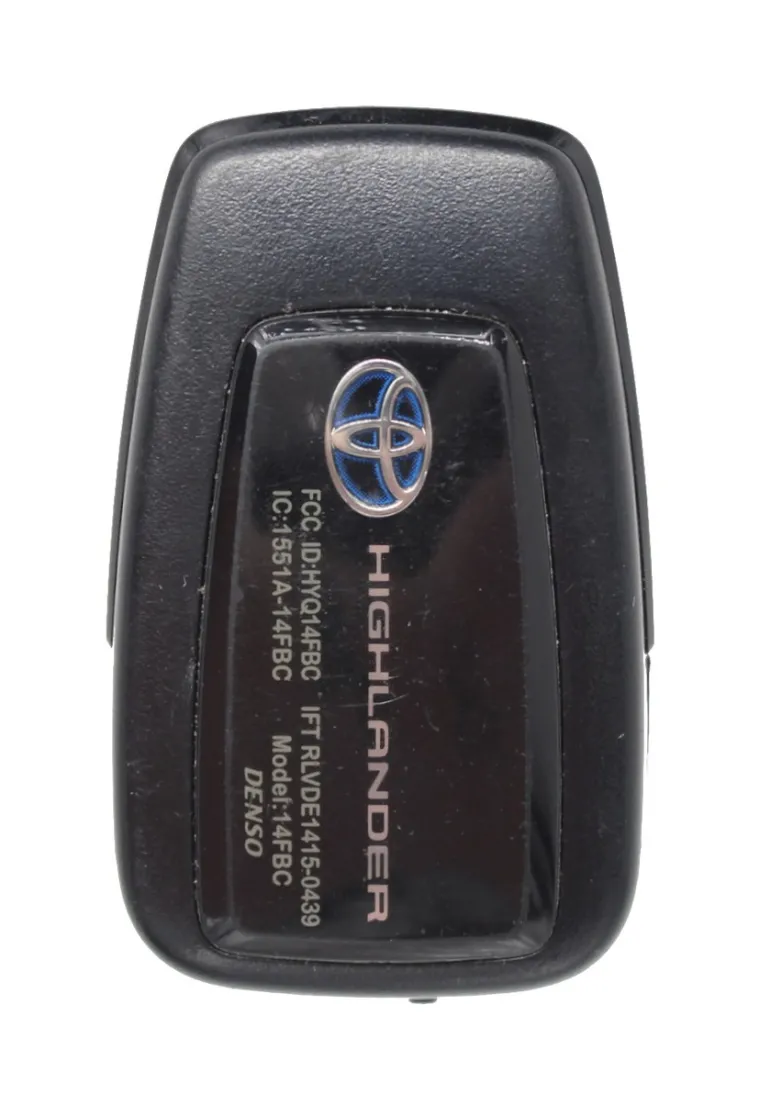 Unrefurbished OEM Toyota HYQ14FBC 4 Button Key Fob - Grade A