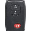 Unrefurbished OEM Toyota 271451-0140 HYQ14AAB 3 Button Key Fob - Grade A