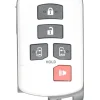 Unrefurbished OEM Toyota HYQ14ADR 5 Button Key Fob - Grade C