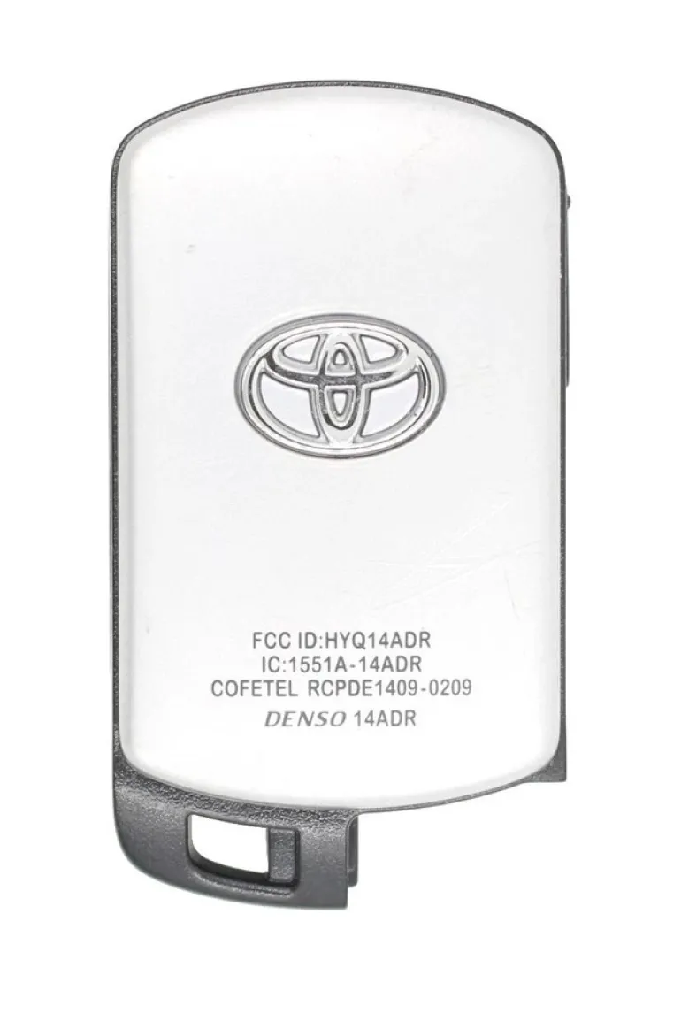 Unrefurbished OEM Toyota HYQ14ADR 5 Button Key Fob - Grade C