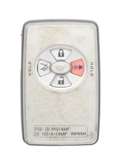 Unrefurbished OEM Toyota 271451-0111 HYQ14AAF 4 Button Key Fob - Grade A