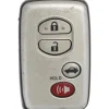Unrefurbished OEM Toyota 271451-3370 HYQ14AAB 4 Button Key Fob - Grade C