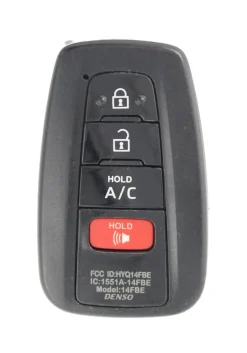 Unrefurbished OEM Toyota 231451-0410 HYQ14FBE 4 Button Key Fob - Grade C