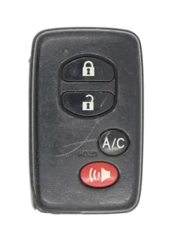 Unrefurbished OEM Toyota 271451-5290 HYQ14ACX 4 Button Key Fob - Grade C